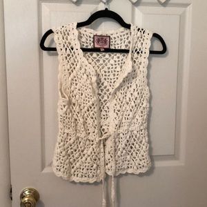 Crochet vest